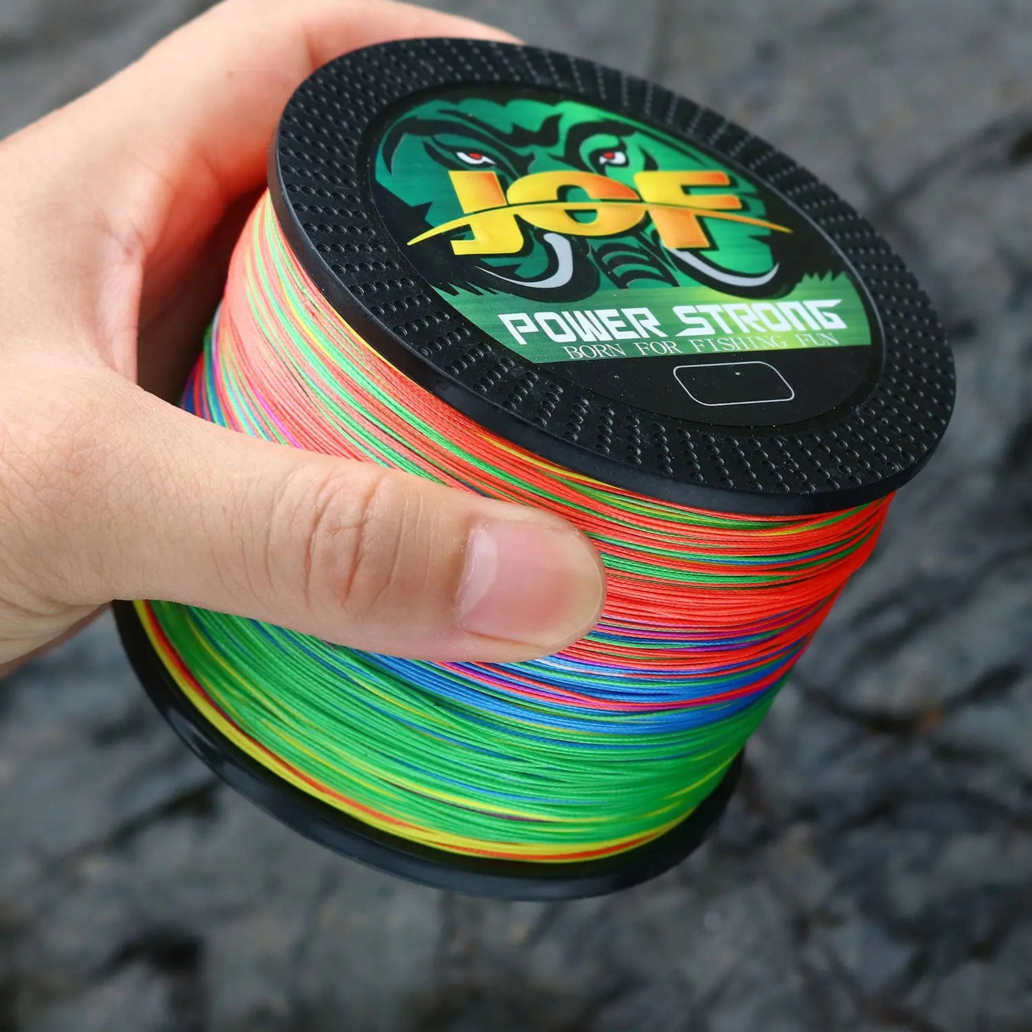 JOF Braided Fishing Line Multifilament Carp Fly 4 Strand 100M 300M 500M Multicolor Japan Spinning Extreme PE Strong Weave