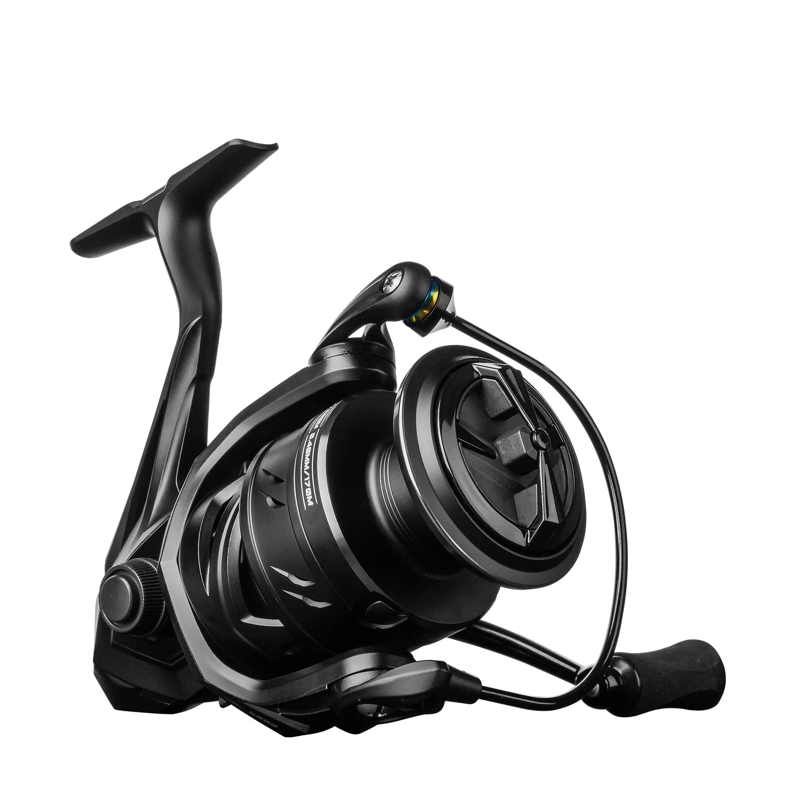 HANDING M1 Spinning Reel Graphite Reel, 12kg Max Drag, 9 + 1 Ball Bearings, 5.2:1 Gear Ratio, All Purpose Spinning Fishing Reel