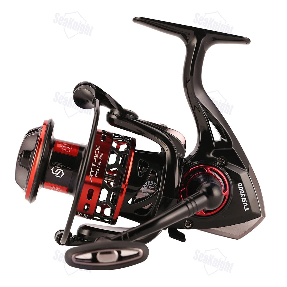 2022 NEW SEAKNIGHT ATTACK Spinning Fishing reel Full Metal Body18KG Max Drag Water Proof Design Anti-Corrosion spinning Reel TVS