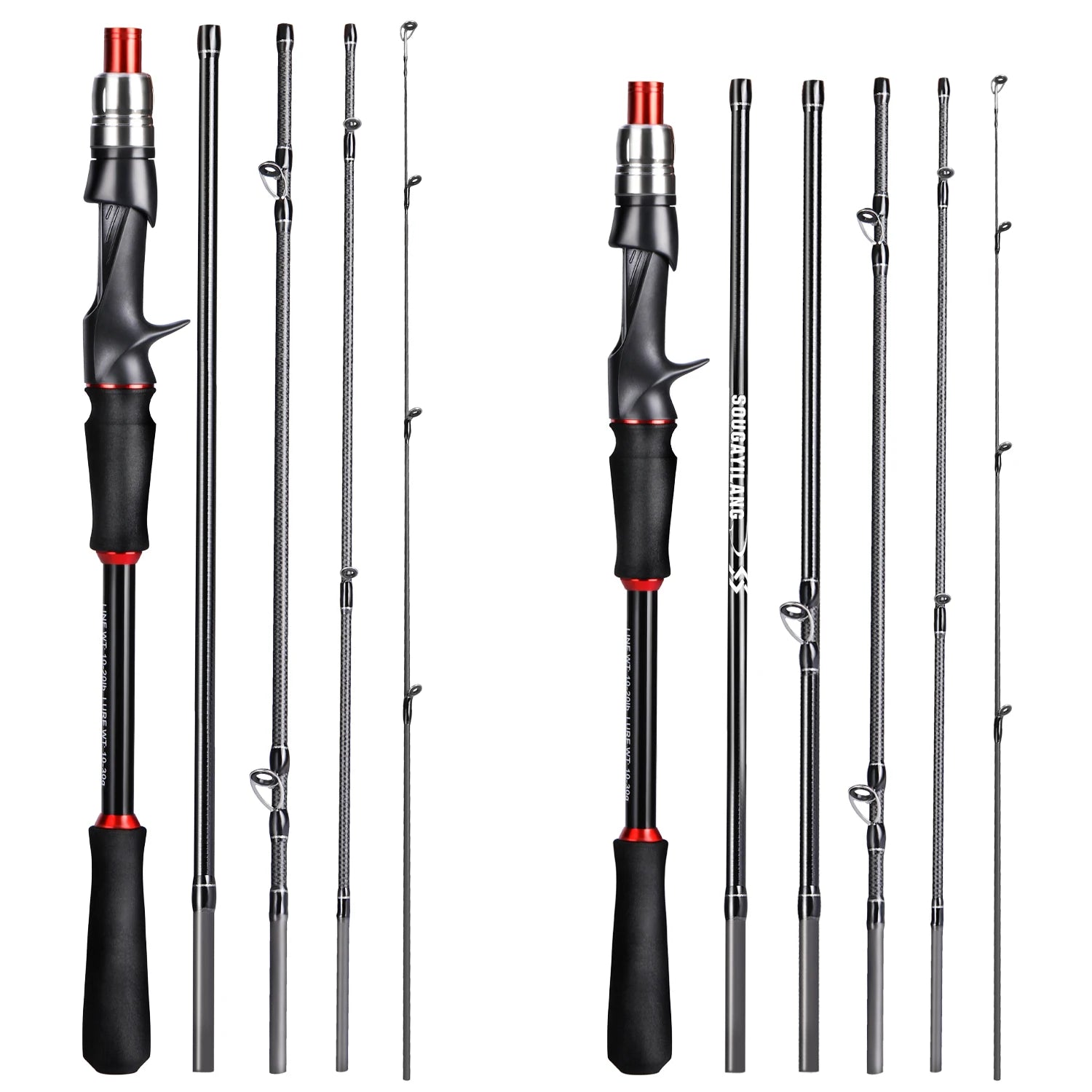 VARA CARBON SCORPION - 1.8M/2.1 4P - DIVINA PESCA