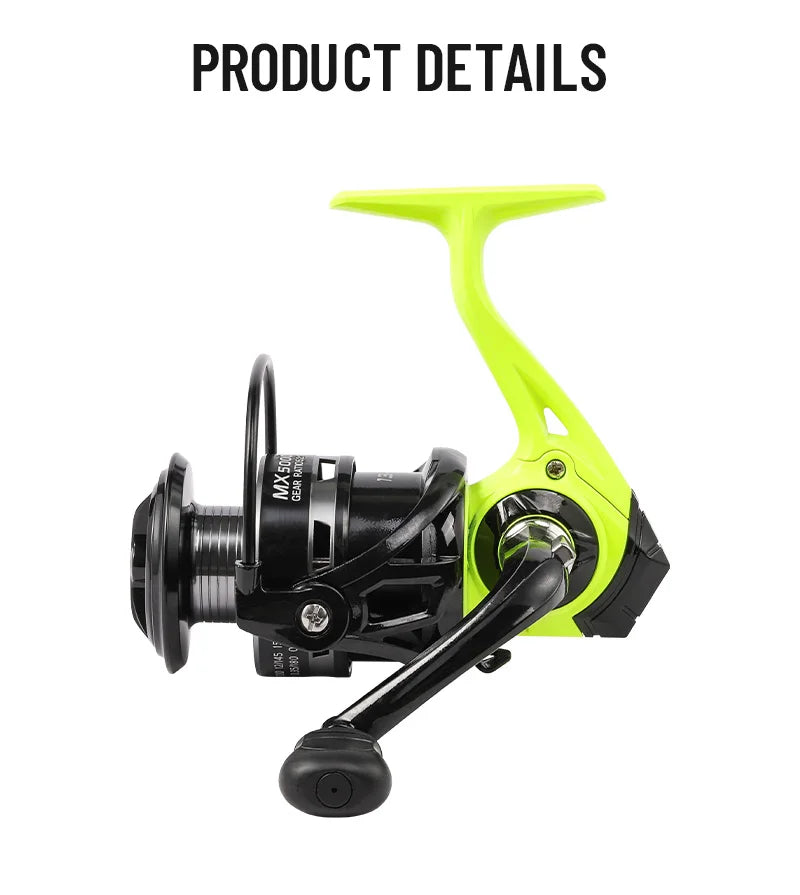 Fishmx Full Metal Spool Grip Saltwater Freshwater Spinning Reel Suitable For Any Fish Species Fishing Line