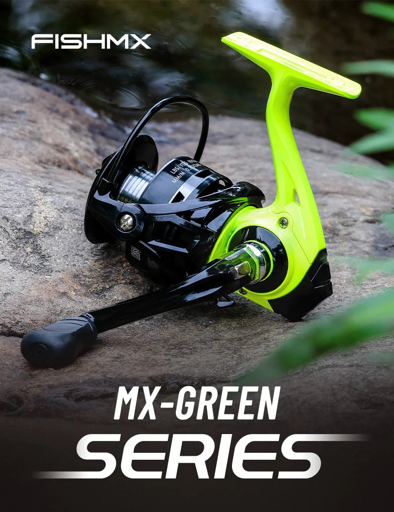 Fishmx Full Metal Spool Grip Saltwater Freshwater Spinning Reel Suitable For Any Fish Species Fishing Line